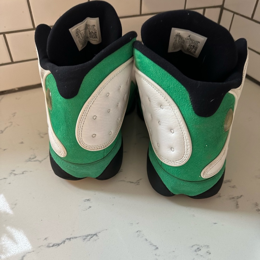 Air Jordan 13 Retro “Lucky Green” sneakers size 10.5